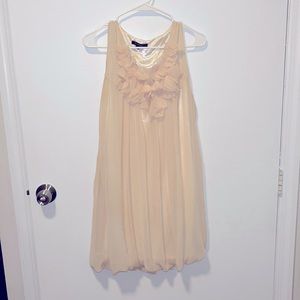 Flowy Crème Dress